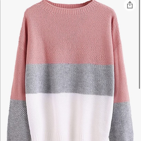 Color block sweater - Picture 3 of 3